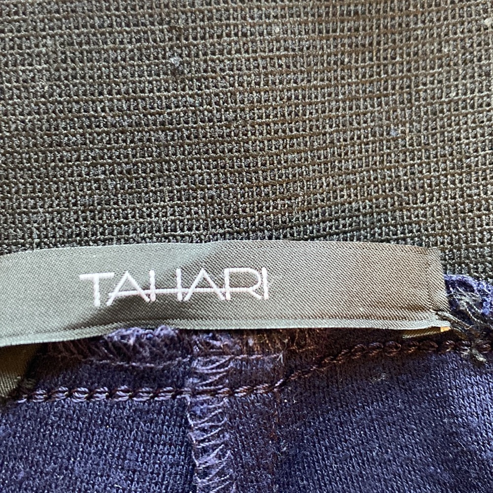 Tahari navy stretch leggings - Picture 6 of 8